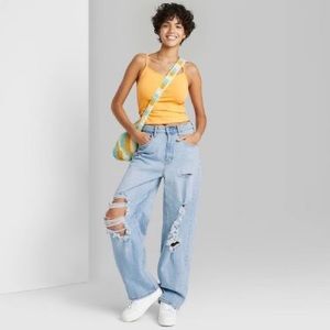Wild Fable | High Waist Baggy Jeans | 8